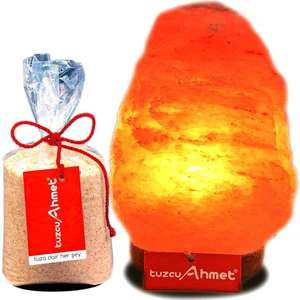 Tuzcu Ahmet 2-3 kg  Himalaya Kaya Tuzu Lambası 1 kg Himalaya Tuzu Hediyeli