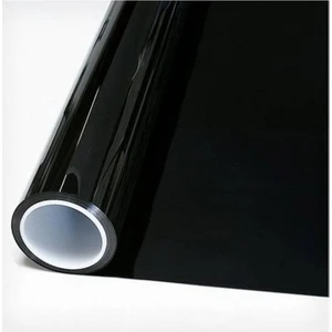 Temiz Pazar Süper Koyu Siyah Amerikan Cam Filmi 75 cm x 150 cm Tek Parça