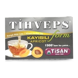 Tihveps Kayısılı Form Çay - 20 Süzen Poşet