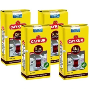 Rize Turist Siyah Dökme Çay 4 kg Doğal Aroma ile Lezzetli Çay Keyfi