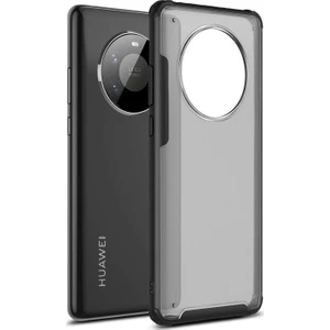 Huawei Mate 40 Pro Kılıf Frosted Frame Siyah