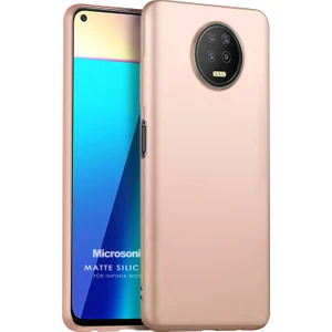 Matte Silicone Infinix Note 7 Kılıf Gold