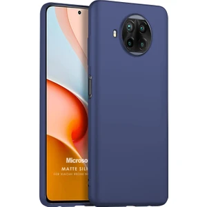 Matte Silicone Xiaomi Redmi Note 9 Pro 5g Kılıf Lacivert
