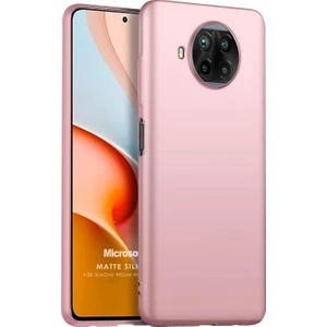 Matte Silicone Xiaomi Redmi Note 9 Pro 5g Kılıf Rose Gold