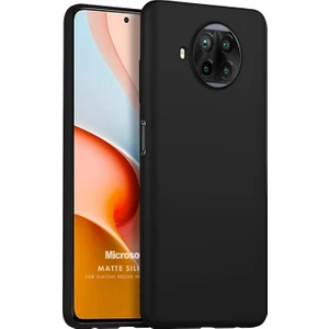 Matte Silicone Xiaomi Redmi Note 9 Pro 5g Kılıf Siyah