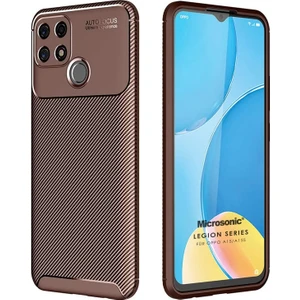 Oppo A15S Kılıf Legion Series Kahverengi
