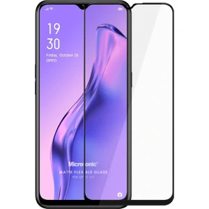 Oppo A31 Matte Flexible Ekran Koruyucu Siyah