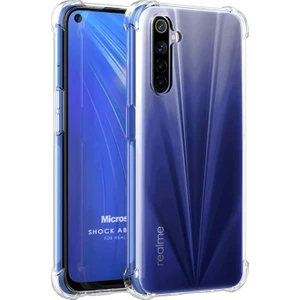 Realme 5i Kılıf Shock Absorbing Şeffaf