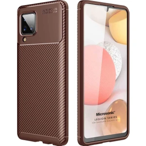 Galaxy A12 Kılıf Legion Series Kahverengi