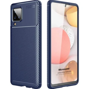 Galaxy A12 Kılıf Legion Series Lacivert
