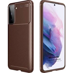 Samsung Galaxy S21 Kılıf Legion Series Kahverengi