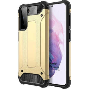 Galaxy S21 Kılıf Rugged Ar Gold