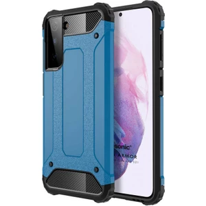 Galaxy S21 Kılıf Rugged Ar Mavi