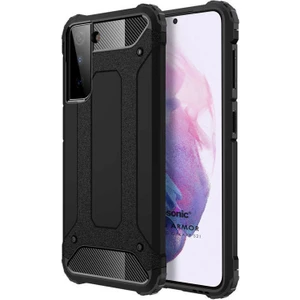Galaxy S21 Kılıf Rugged Ar Siyah