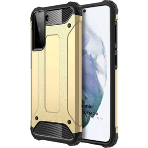 Samsung Galaxy S21 Plus Kılıf Rugged Ar Gold