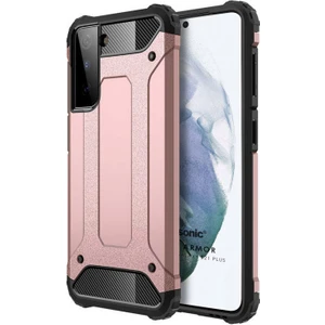 Samsung Galaxy S21 Plus Kılıf Rugged Ar Rose Gold