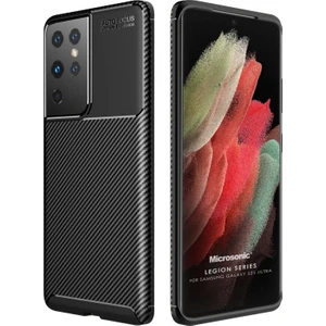 Galaxy S21 Ultra Kılıf Legion Series Siyah