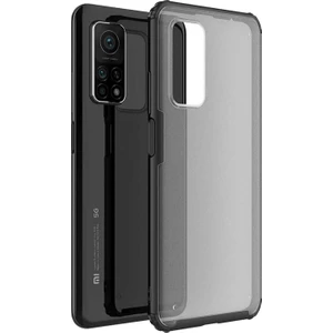Xiaomi Mi 10T Kılıf Frosted Frame Siyah