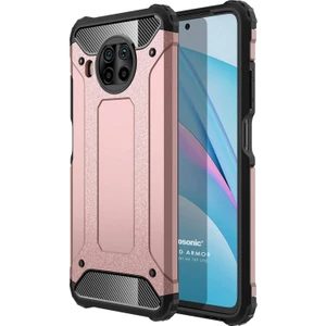 Xiaomi Mi 10T Lite Kılıf Rugged Ar Rose Gold