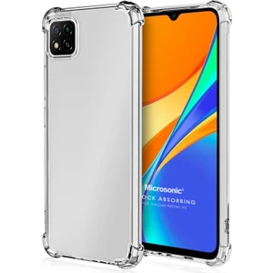 Xiaomi Redmi 9c Kılıf Shock Absorbing Şeffaf