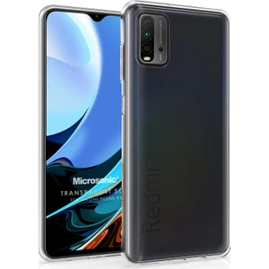 Xiaomi Redmi 9t Kılıf Transparent Soft Beyaz