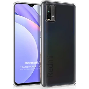 Xiaomi Redmi Note 9 4g Kılıf Transparent Soft Beyaz