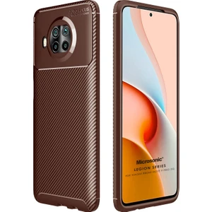 Xiaomi Redmi Note 9 Pro 5g Kılıf Legion Series Kahverengi