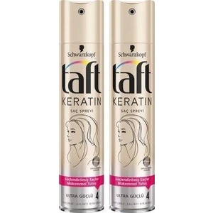 Keratin Ultra Güçlü Saç Spreyi 250 ml 2'li
