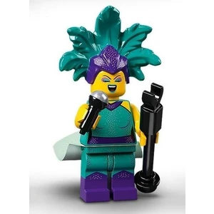 Minifigures 71029 Series 21 : 12.Cabaret Singer (Kapalı Paket 1 Adet Minifigür)