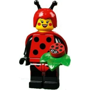 Minifigures 71029 Series 21 : 4.Ladybird Girl (Kapalı Paket 1 Adet Minifigür)
