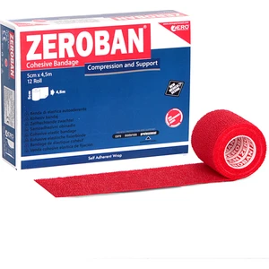 Zero Sports Med Zeroban 5cm x 4,5m Kırmızı