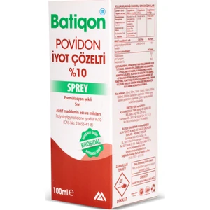 Povidon Çözelti 100 ml