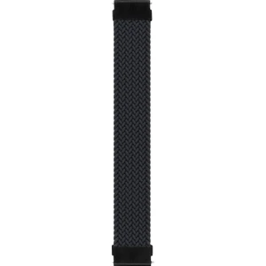 Amaz fit Gts Kordon Medium Size Braided Solo Loop Band Siyah