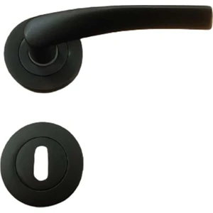 Brawo Rozetli Siyah Oda Kapı Kolu HR1897