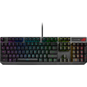 ROG Strix Scope RX Red Switch 1ms IP57 Su Geçirmez ve Toza Dayanıklı RGB Türkçe Optik Kablolu Gizlilik Tuşlu Mekanik Gaming Klavye
