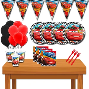 Parti Karnavalı Cars 3 Eko 24 Kişilik Doğum Günü Parti Malzemeleri Seti