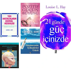Pozitif Gücün Büyüsü -Düşüncenin Iyileştirici Gücü -Düşünce Gücüyle Tedavi - Louise L. Hay - 5 Kitap Set