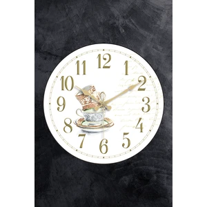 36 cm Gerçek Bombe Cam Akar Saniye Sessiz Mekanizma Dekoratif Duvar Saati