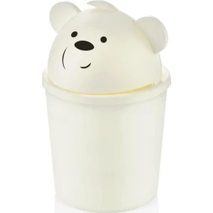 Qlux Ideas Hippo Çöp Kovası Fildişi L-00586
