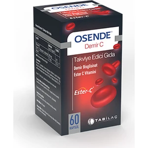 Tab İlaç Osende Demir C 60 Kapsül