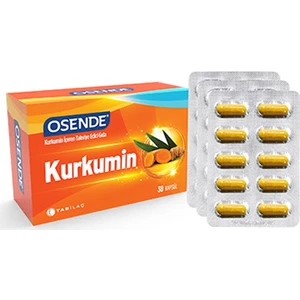 Tab İlaç Osende Kurkumin 30 Kapsül