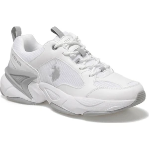 U.S. Polo Assn. Maybe Wmn Beyaz Kadın Sneaker Ayakkabı