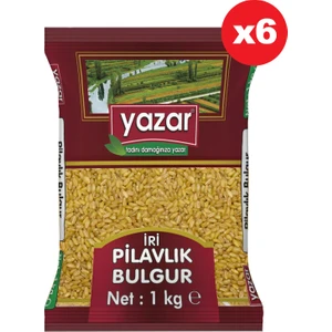 Iri Taneli Pilavlık Bulgur 1 kg x 6 'lı