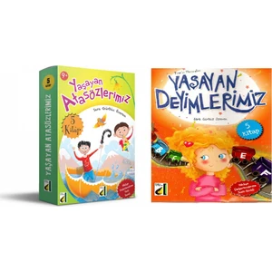 3. ve 4. Sınıf Hikaye Kitabı Seti Yaşayan Deyimlerimiz + Yaşayan Atasözlerimiz 10 Kitap