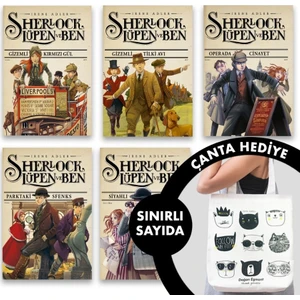 Sherlock Lupen Ve Ben Set – Bez Çanta Hediyeli