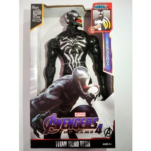 Venom 30 cm Figür Oyuncak Sesli Işıklı Avengers Figür