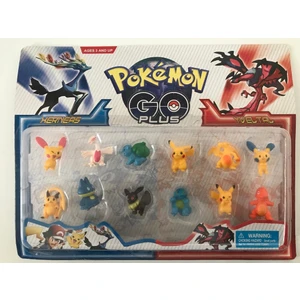 12 Parça Pokemon Go Plus Oyuncak Figürler Pikachu Pokemon Figür Seti