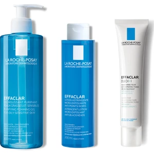La Roche Posay-Effaclar Jel + Tonik + Duo Krem Set