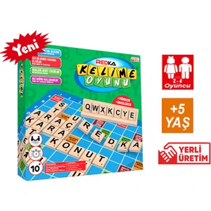 Redka, Ahşap Kelime Oyunu, Kelime Üretme Oyunu, Kelime Avı