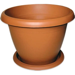 Murat Tohumculuk Saksı Yükseklik 16,5 x 14 cm 10'lu Saksı 5 Litre Çiçek Toprağı